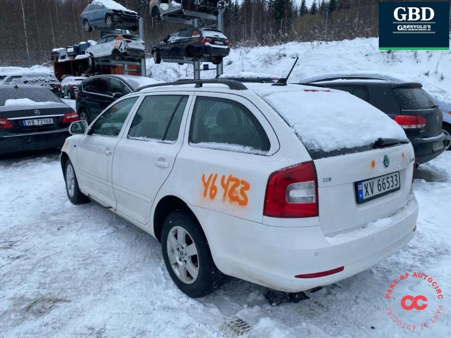 Škoda Octavia 2009-2013 (Type II, Fase 2) , Motorkode: CAYC, Girkassekode: LUB