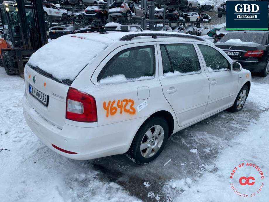 Škoda Octavia 2009-2013 (Type II, Fase 2) , Motorkode: CAYC, Girkassekode: LUB