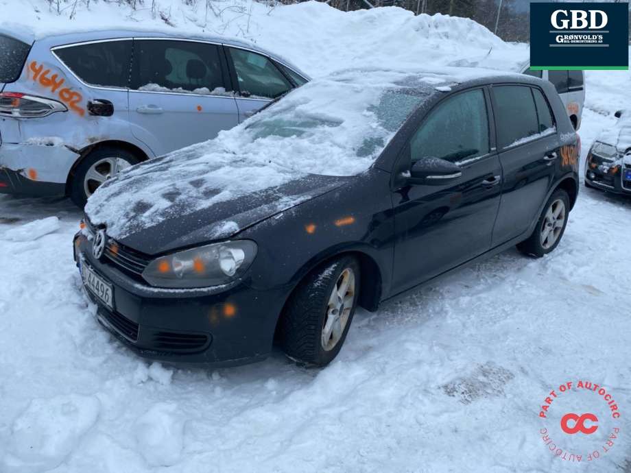 VW Golf VI 2008-2012 , Motorkode: CAYC, Girkassekode: LUB