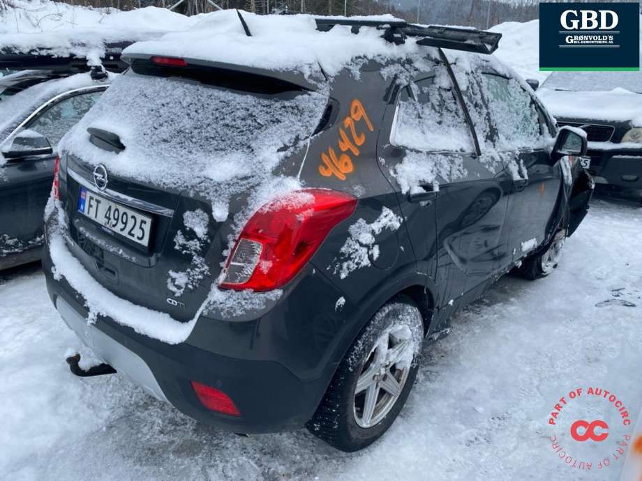 Opel Mokka 2012-2016 (Type I, Fase 1) , Motorkode: B16DTH, Girkassekode: 95517637