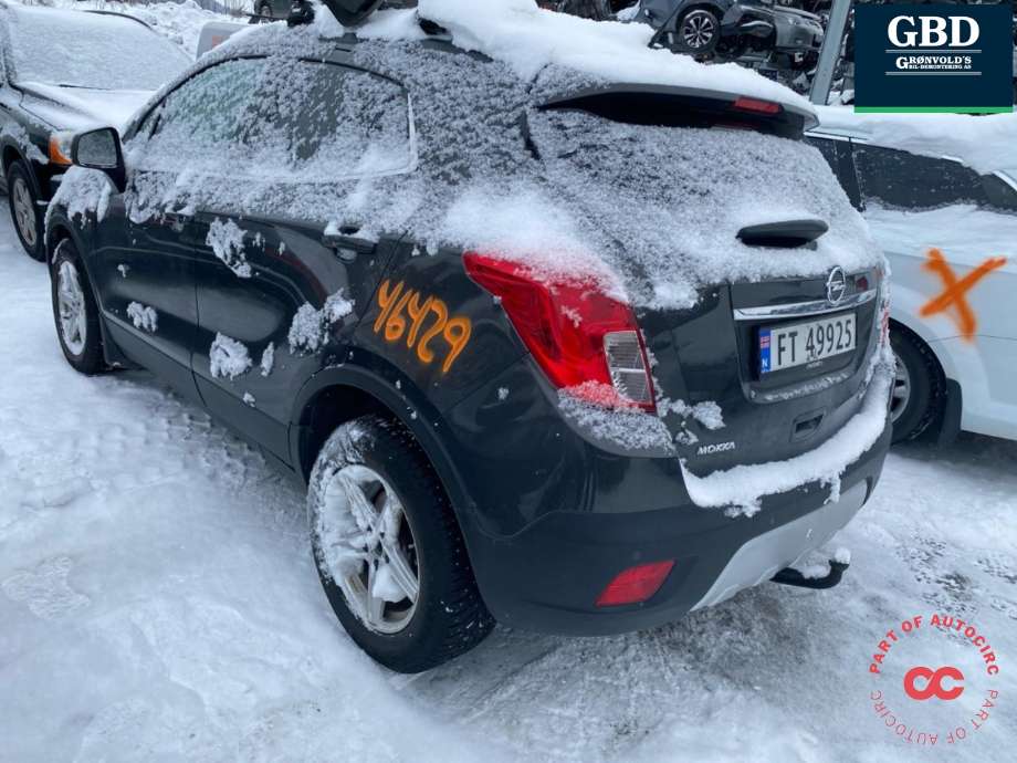Opel Mokka 2012-2016 (Type I, Fase 1) , Motorkode: B16DTH, Girkassekode: 95517637