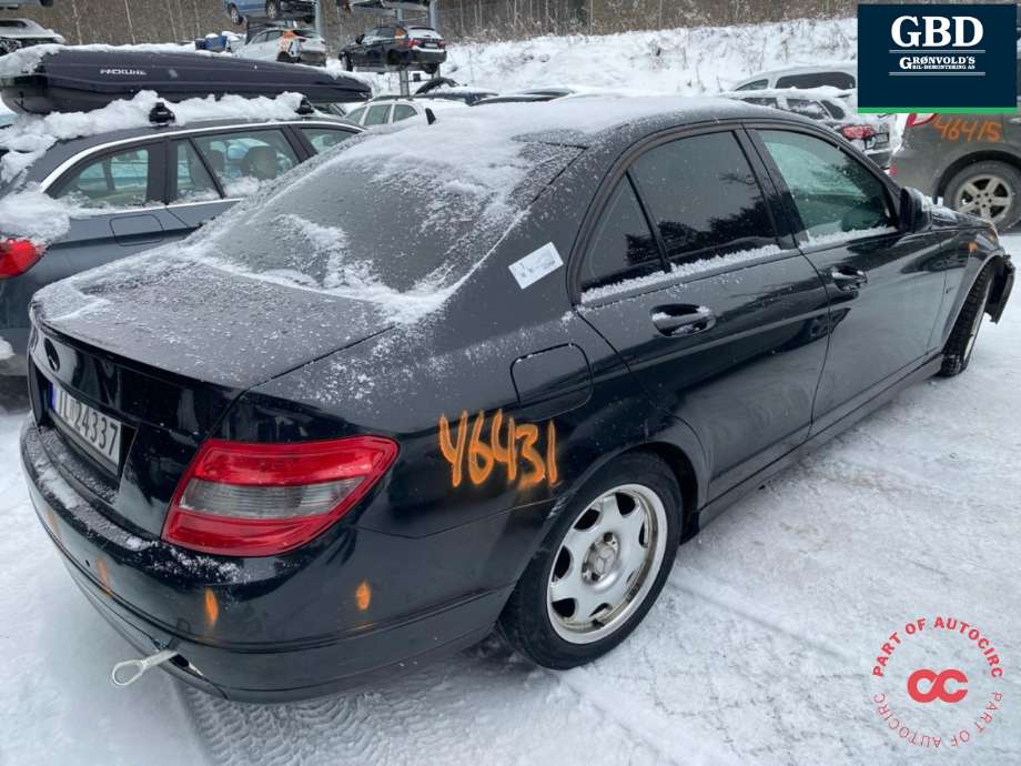 Mercedes C-Klasse 2007-2011 (Fase 1) (W204) (W204), Motorkode: OM646.811, Girkassekode: A 210 270 07 01