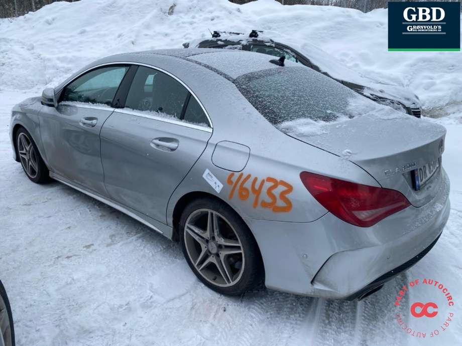 Mercedes CLA 2013-2019 (C117) (C117), Motorkode: M270.910, Girkassekode: A 246 360 12 00