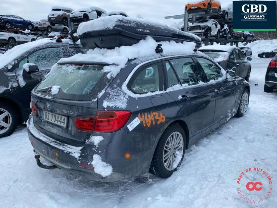 BMW 3-Serie 2012-2018 (F30/F31/F34) (F30/F31/F34), Motorkode: N47-D20C, Girkassekode: 24 00 7 642 245