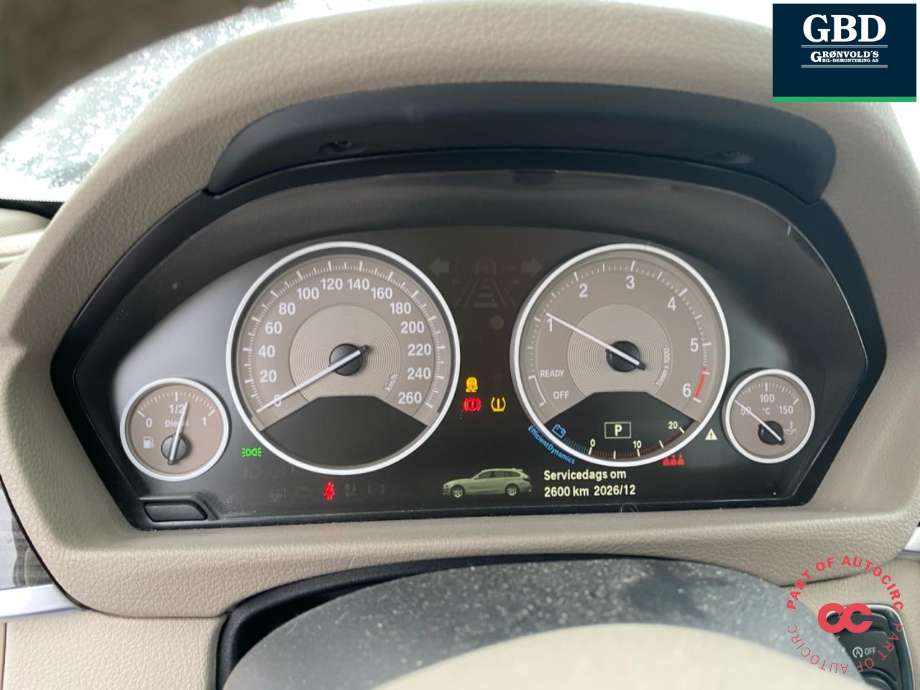BMW 3-Serie 2012-2018 (F30/F31/F34) (F30/F31/F34), Motorkode: N47-D20C, Girkassekode: 24 00 7 642 245