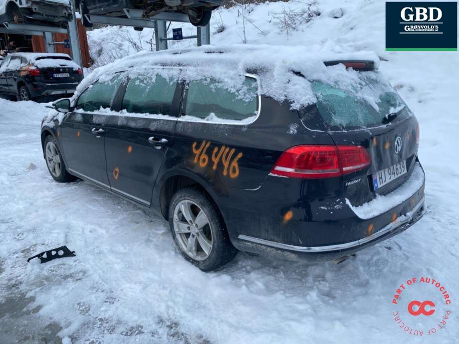 VW Passat 2011-2015 (B7) (B7), Motorkode: CAYC, Girkassekode: PKP