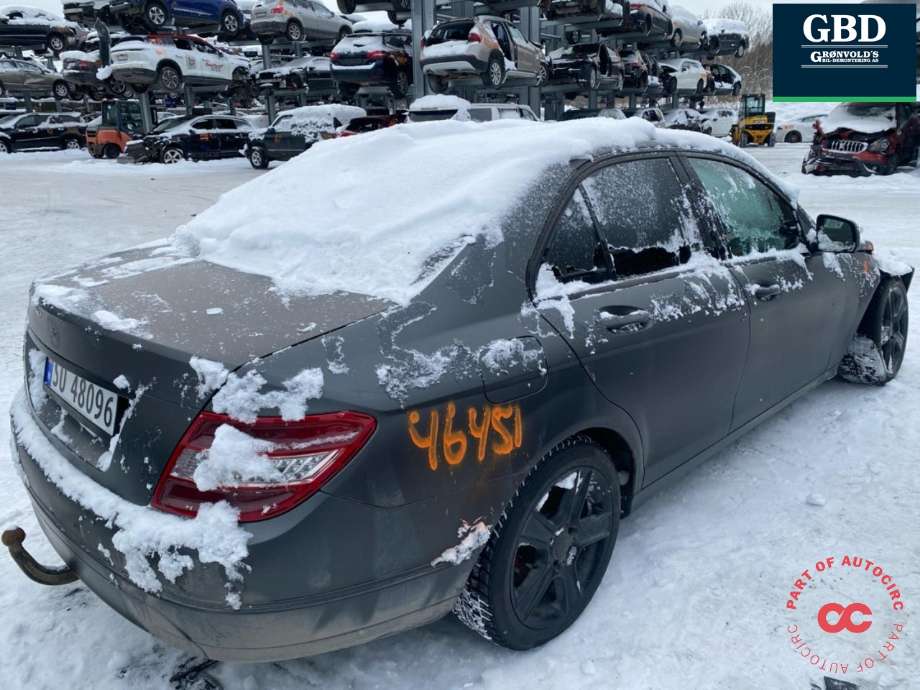 Mercedes C-Klasse 2007-2011 (Fase 1) (W204) (W204), Motorkode: OM646.811, Girkassekode: A 210 270 07 01