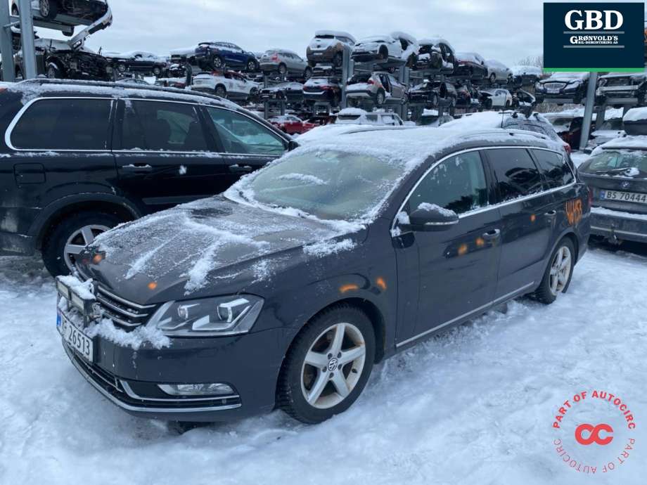 VW Passat, 2011-2015 (B7) (B7) delebil , Motorkode: CFGC, Girkassekode: PQV
