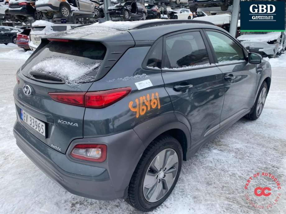 Hyundai Kona 2017-2021 (Type I, Fase 1) , Motorkode: EM16, Girkassekode: TRINNLØS