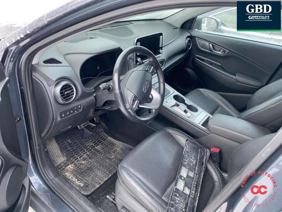 Hyundai Kona 2017-2021 (Type I, Fase 1) , Motorkode: EM16, Girkassekode: TRINNLØS