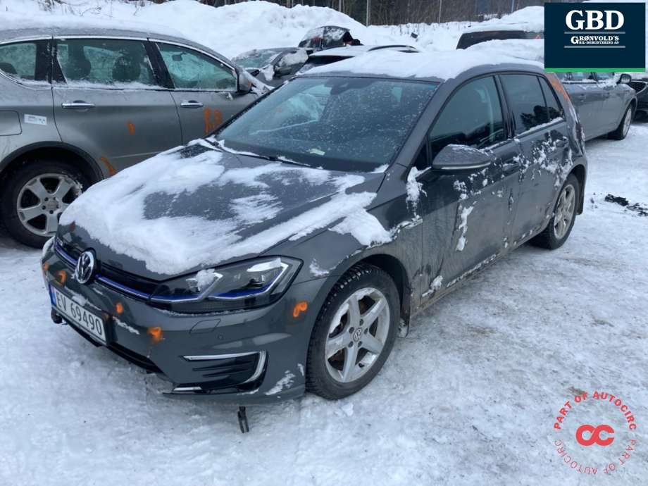 VW e-Golf, 2017-2020 (Fase 2)  delebil , Motorkode: EAZA, Girkassekode: RYG