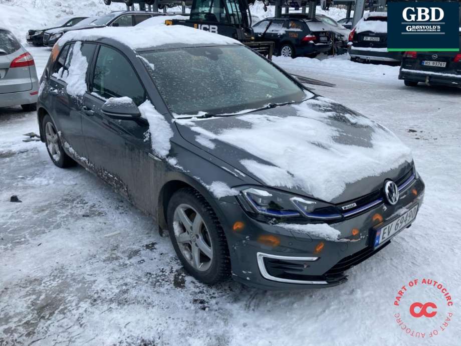 VW e-Golf 2017-2020 (Fase 2) delebil , Motorkode: EAZA, Girkassekode: RYG