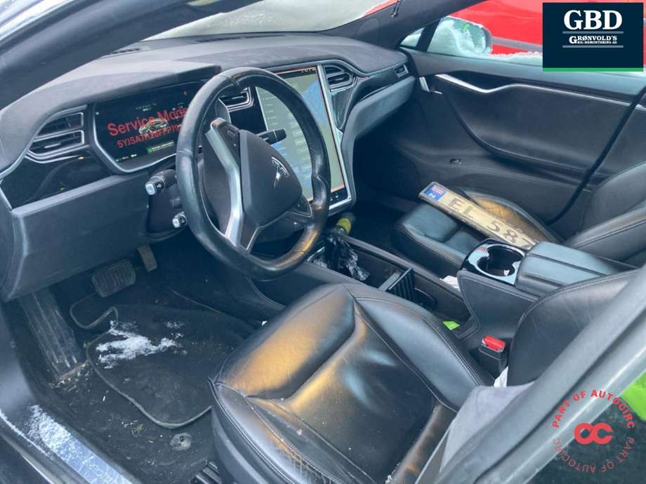 Tesla Model S 2013-2016 (Fase 1) delebil , Motorkode: L2S, Girkassekode: 