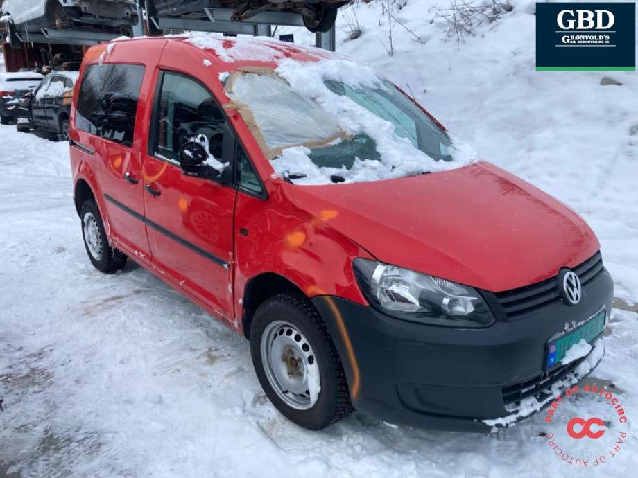 VW Caddy 2010-2015 (Type III, Fase 2) , Motorkode: CFHF, Girkassekode: NFQ