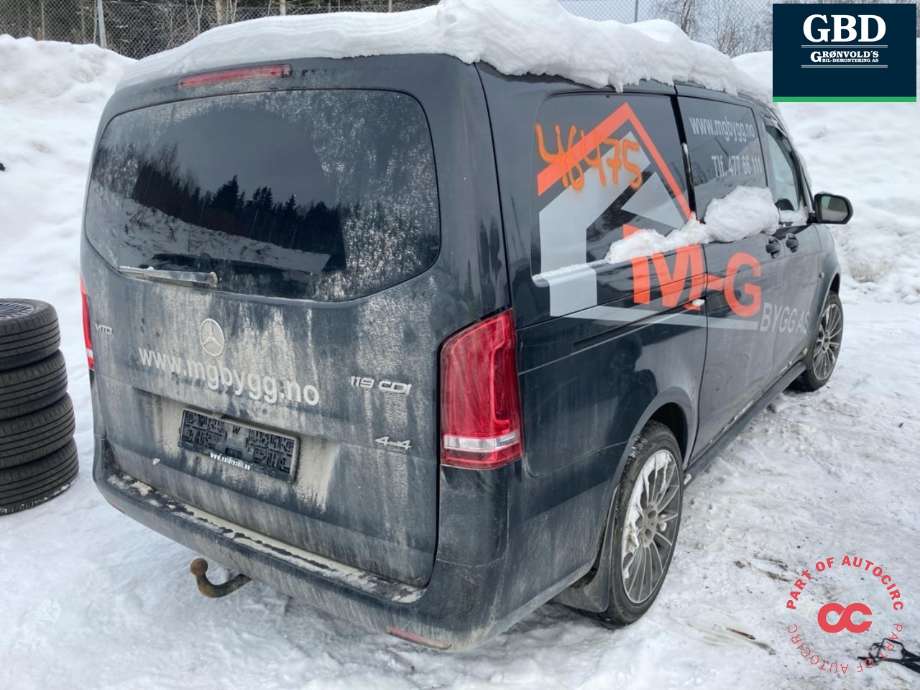 Mercedes Vito 2014-->> (W447) (W447), Motorkode: OM654.920, Girkassekode: A 447 270 09 01