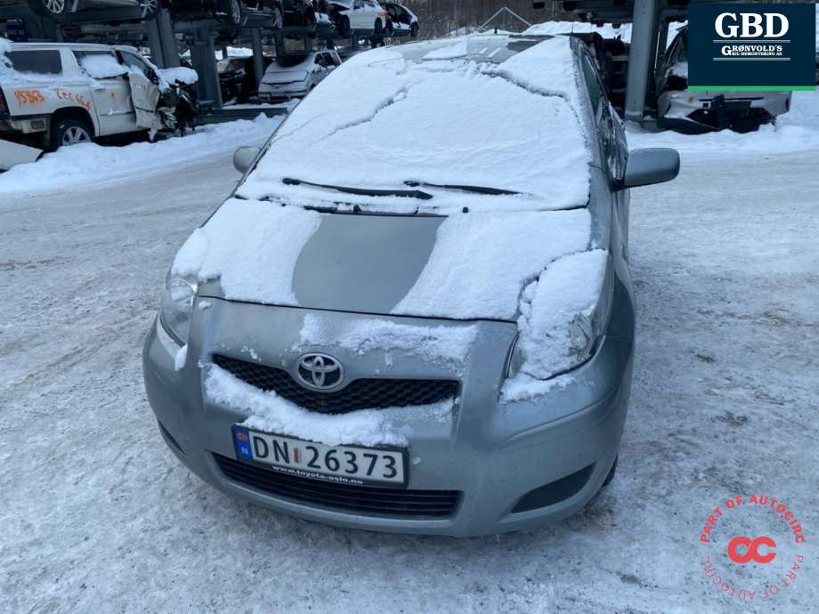 Toyota Yaris 2009-2011 (Type II, Fase 2) , Motorkode: 1NR-FE, Girkassekode: 