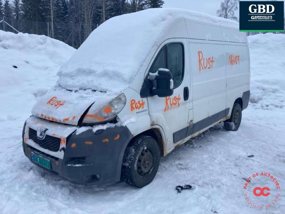 Peugeot Boxer, 2007-2013 (Type III, Fase 1)  delebil , Motorkode: 4HU, Girkassekode: 2222 ZJ