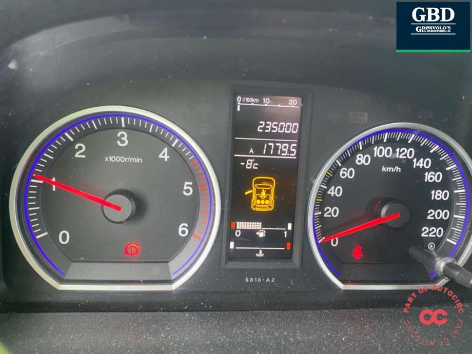 Honda CR-V 2007-2012 (Type III) , Motorkode: N22A2, Girkassekode: 21200R08000