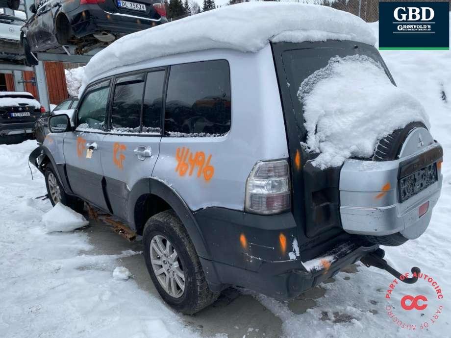 Mitsubishi Pajero, 2007-2016 (Type IV, Fase 1)  delebil , Motorkode: 4M41, Girkassekode: 2700A129