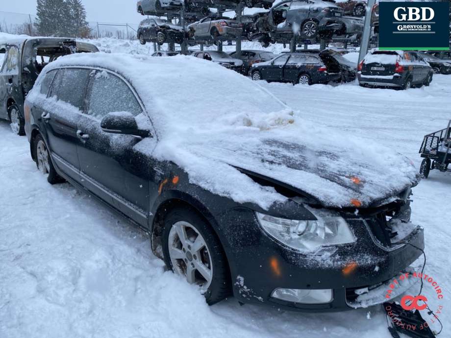 Škoda Superb 2008-2015 (Type II) , Motorkode: CFGB, Girkassekode: PBE