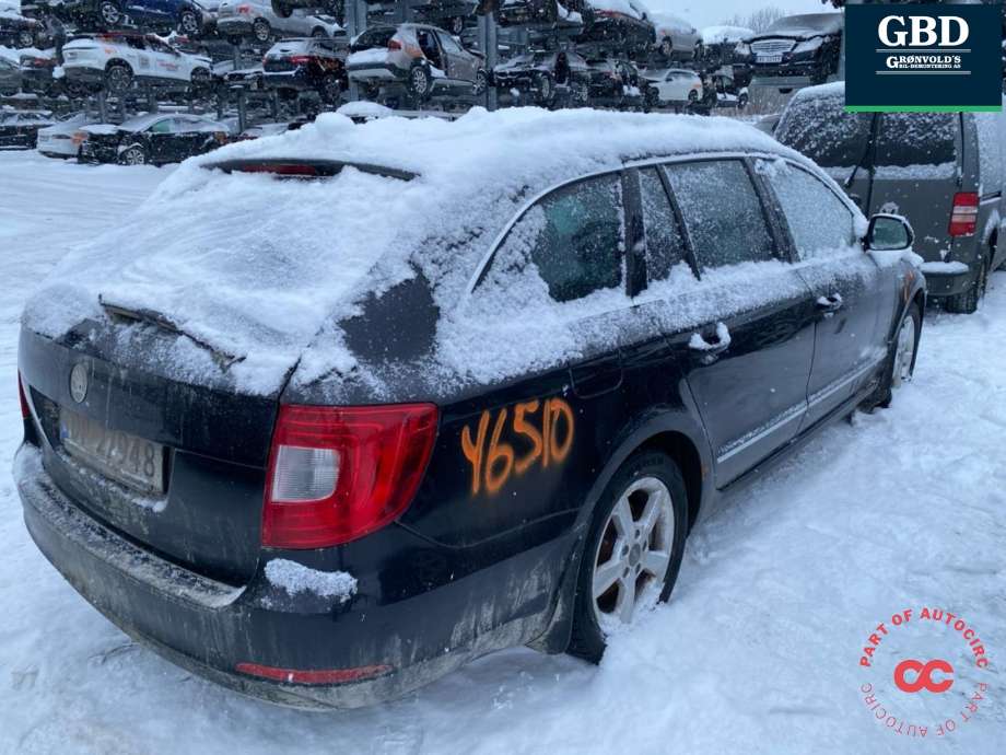 Škoda Superb 2008-2015 (Type II) , Motorkode: CFGB, Girkassekode: PBE