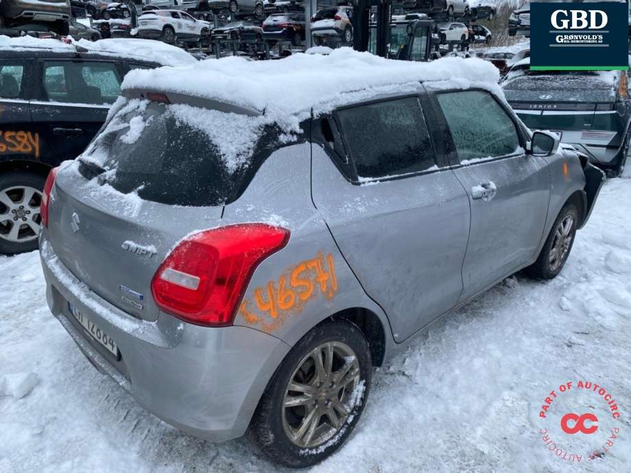 Suzuki Swift 2017-->> , Motorkode: K12C, Girkassekode: 20008-52R41