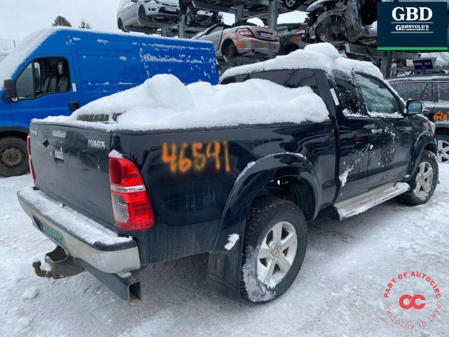 Toyota Hilux 2012-2016 , Motorkode: 2KD-FTV, Girkassekode: 330300K753