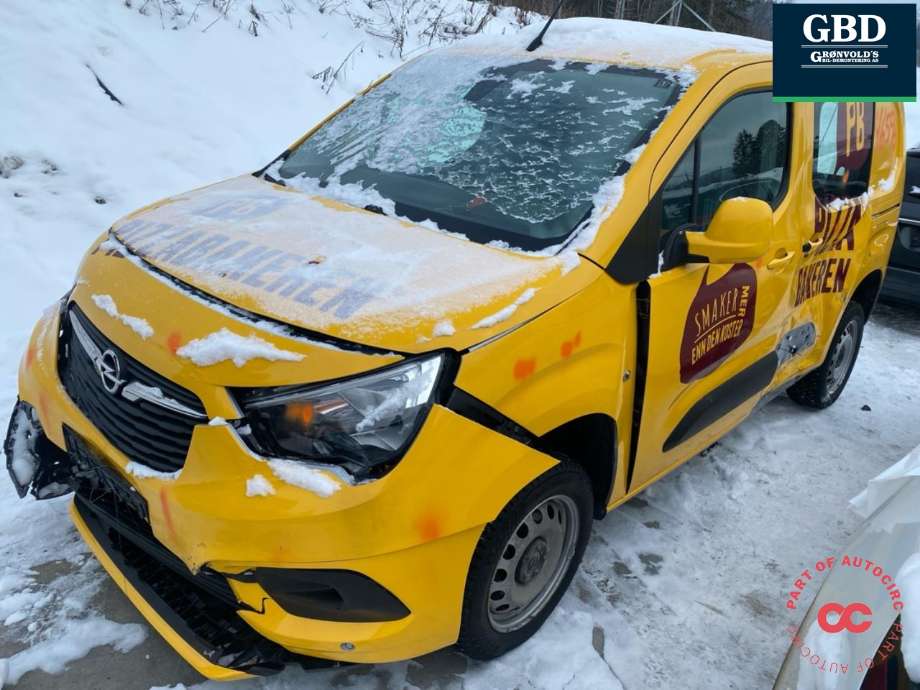 Opel Combo E 2019-->> , Motorkode: D15DTH, Girkassekode: M0A