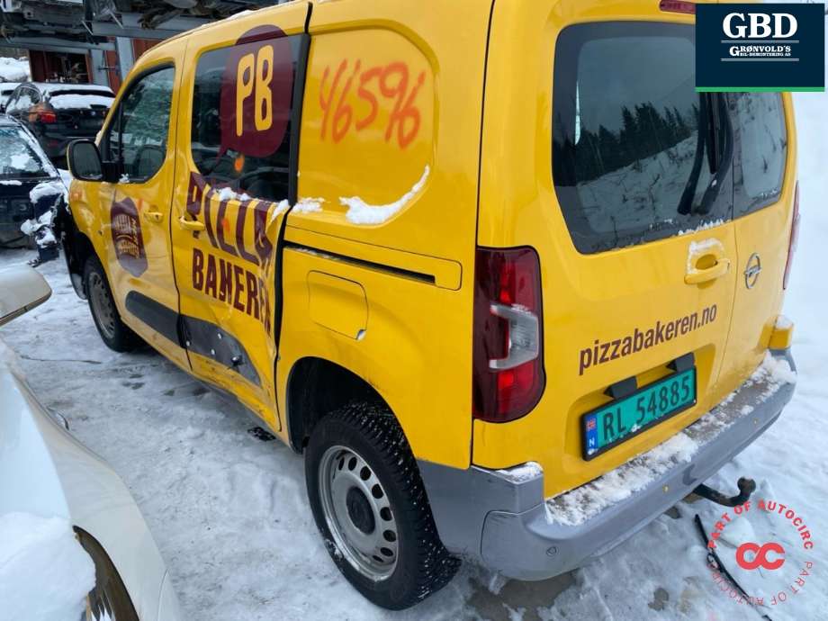 Opel Combo E 2019-->> , Motorkode: D15DTH, Girkassekode: M0A