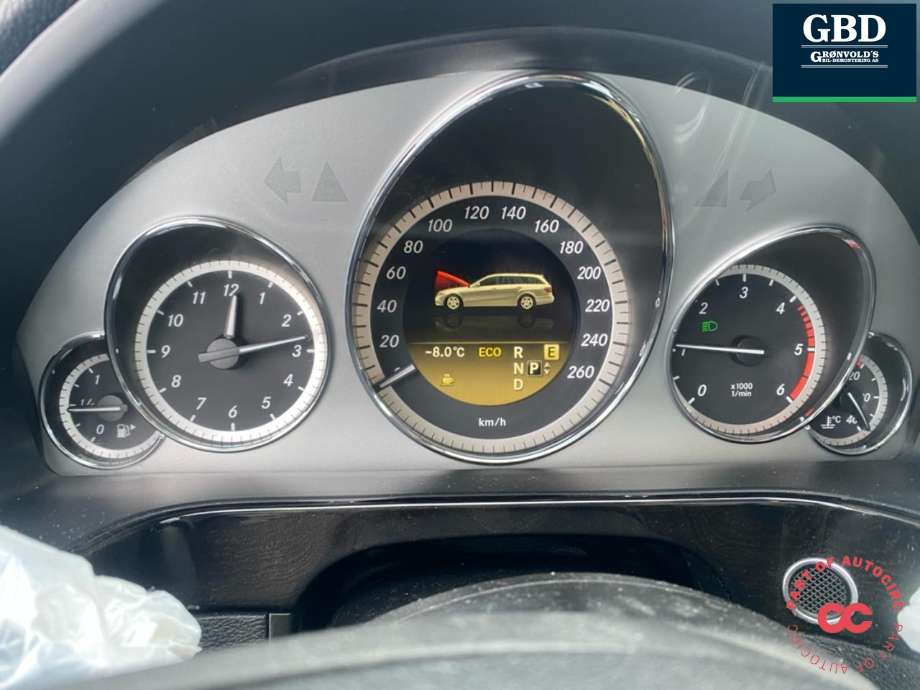 Mercedes E-Klasse 2009-2013 (Fase 1) (W212) (W212), Motorkode: OM651.924, Girkassekode: A 212 270 75 03