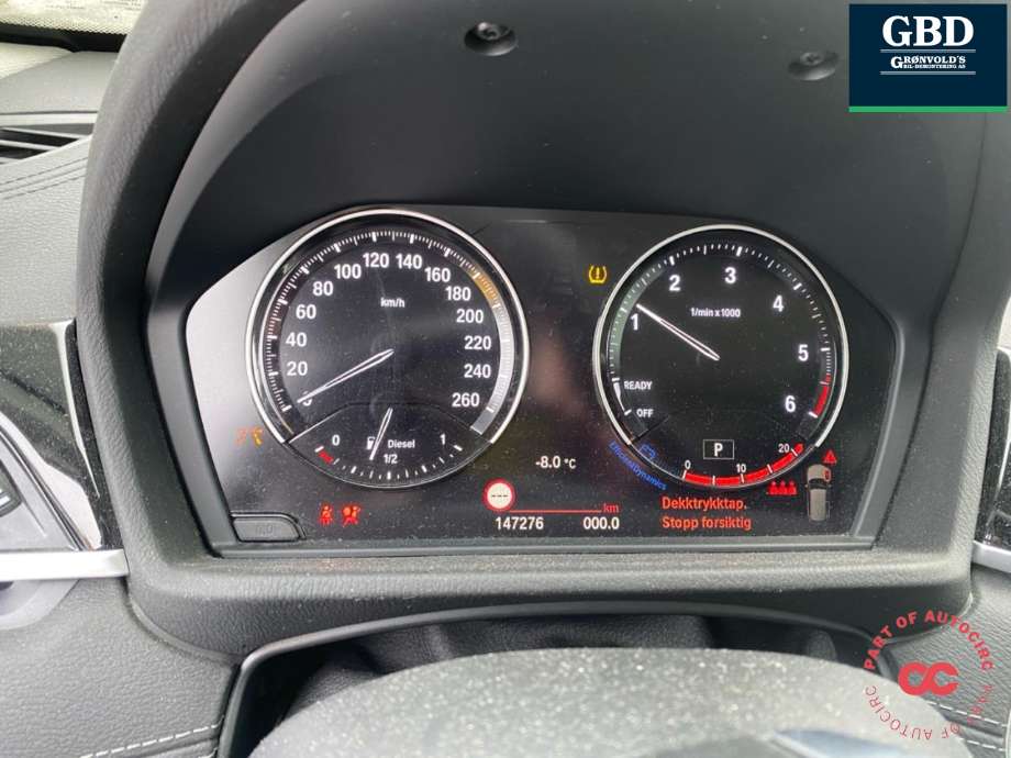 BMW X1 2015-2022 (F48) (F48), Motorkode: B47C20B, Girkassekode: 24 00 9 455 022