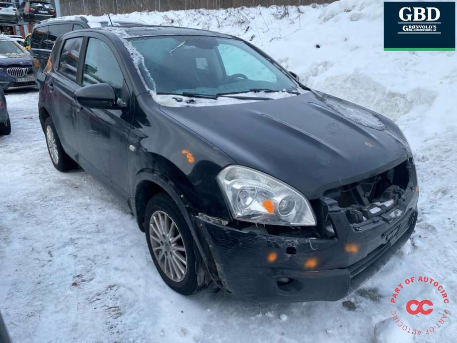 Nissan Qashqai 2007-2010 (Type I, Fase 1) , Motorkode: K9K, Girkassekode: 32010JD50A