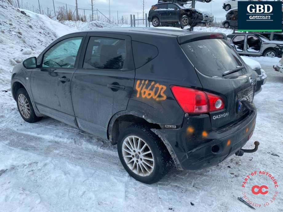 Nissan Qashqai 2007-2010 (Type I, Fase 1) , Motorkode: K9K, Girkassekode: 32010JD50A