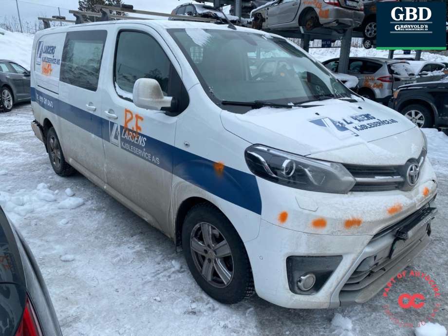 Toyota Proace 2016-->> (Type II) , Motorkode: 4WZ-FTV, Girkassekode: SU001A5607