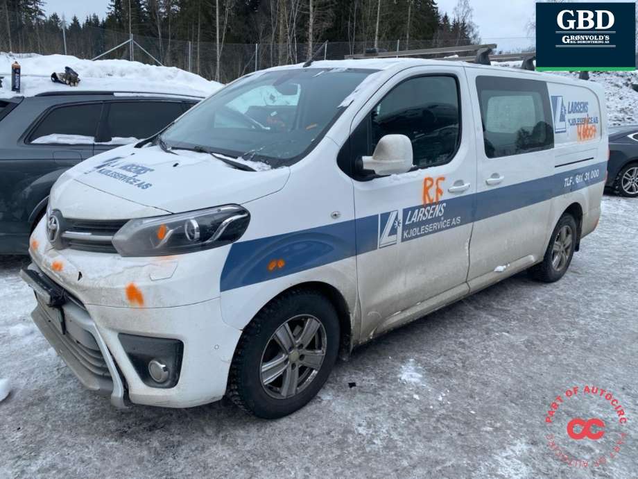 Toyota Proace 2016-->> (Type II) , Motorkode: 4WZ-FTV, Girkassekode: SU001A5607