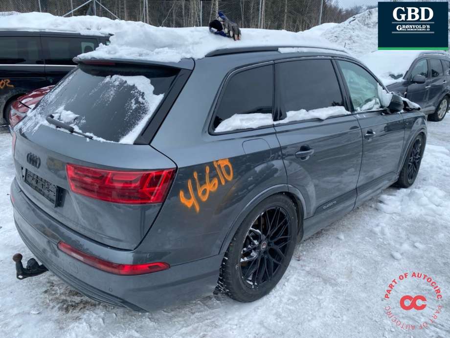 Audi Q7 2015-->> (Type II) , Motorkode: CVZA, Girkassekode: SNE