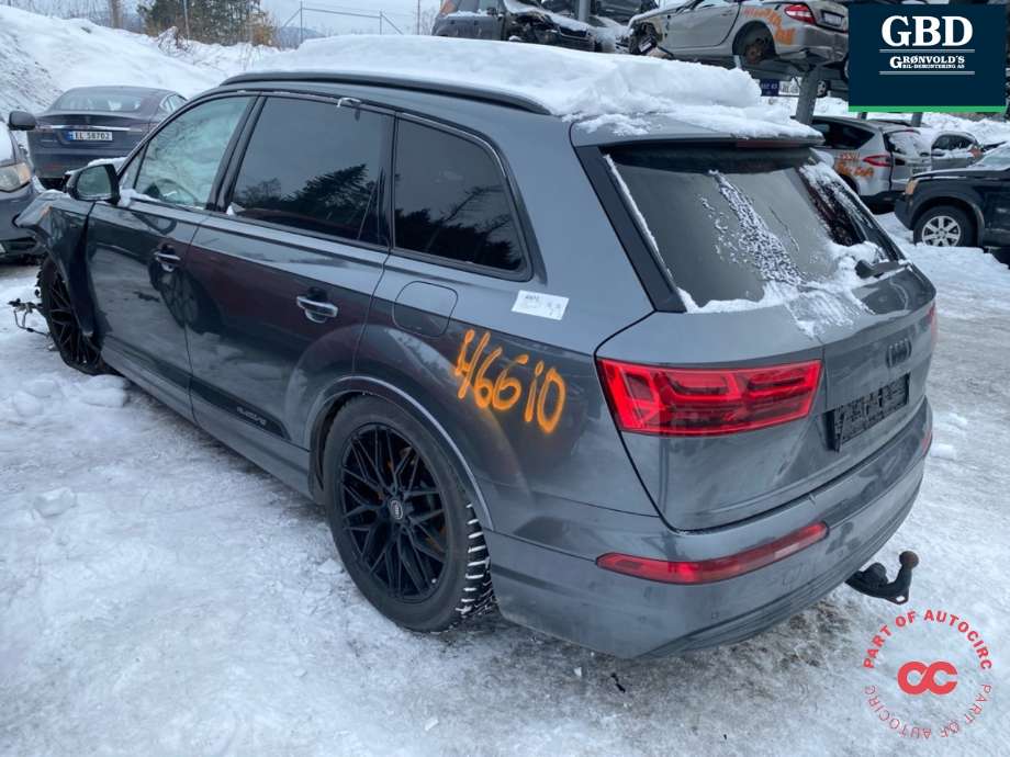 Audi Q7 2015-->> (Type II) , Motorkode: CVZA, Girkassekode: SNE