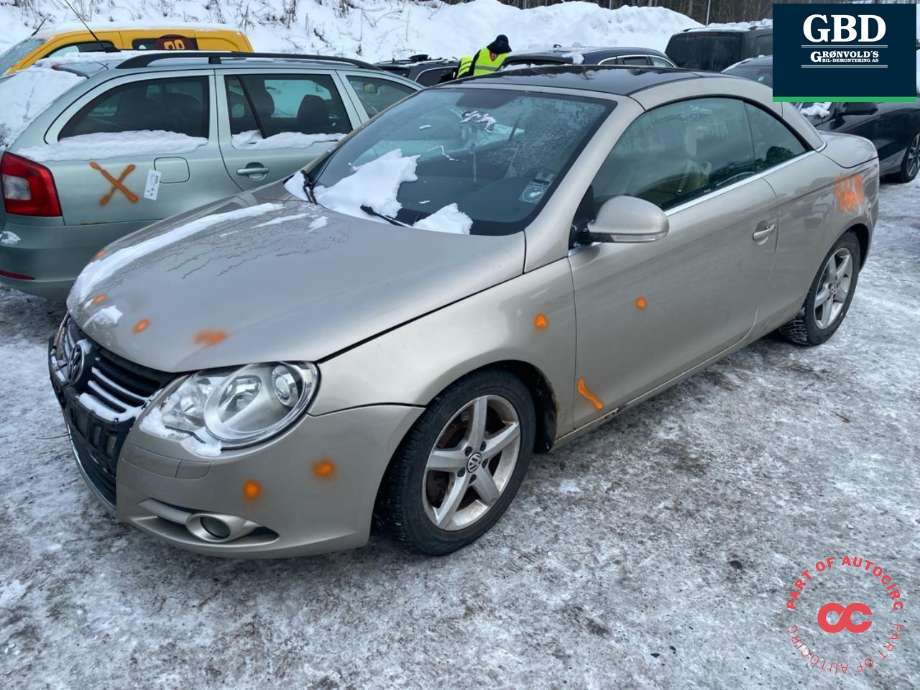VW EOS 2006-2013 , Motorkode: BMM, Girkassekode: KCU