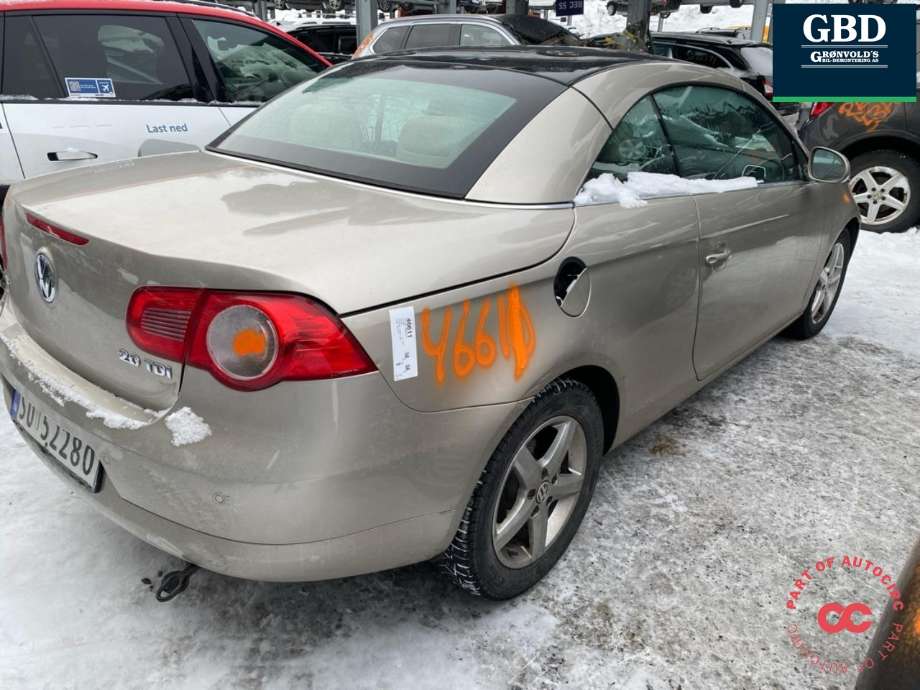 VW EOS 2006-2013 , Motorkode: BMM, Girkassekode: KCU