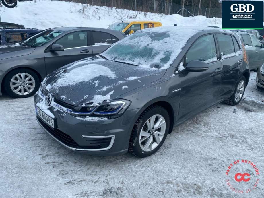 VW e-Golf, 2017-2020 (Fase 2)  delebil , Motorkode: EBSA, Girkassekode: RYG