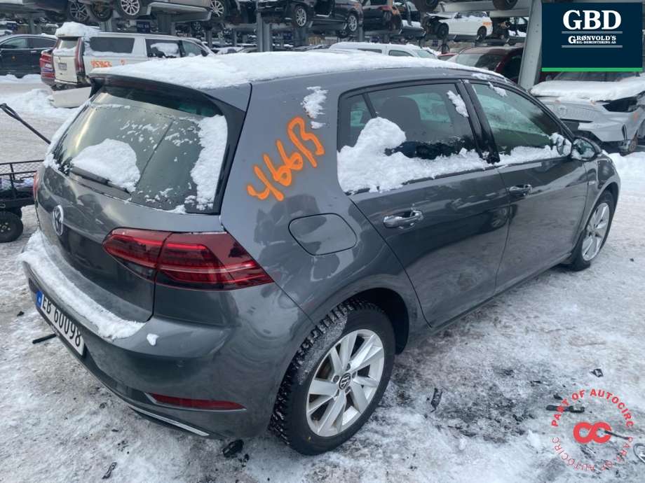 VW e-Golf 2017-2020 (Fase 2) , Motorkode: EBSA, Girkassekode: RYG