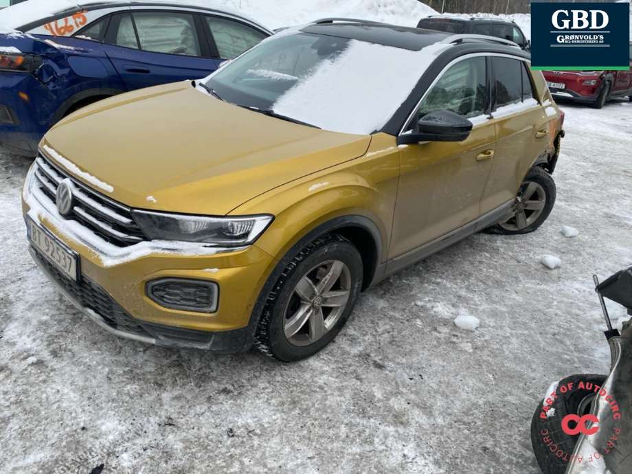 VW T-Roc, 2017->>  delebil , Motorkode: DKZA, Girkassekode: UAL
