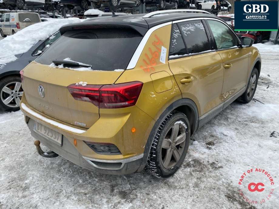 VW T-Roc 2017-->> , Motorkode: DKZA, Girkassekode: UAL