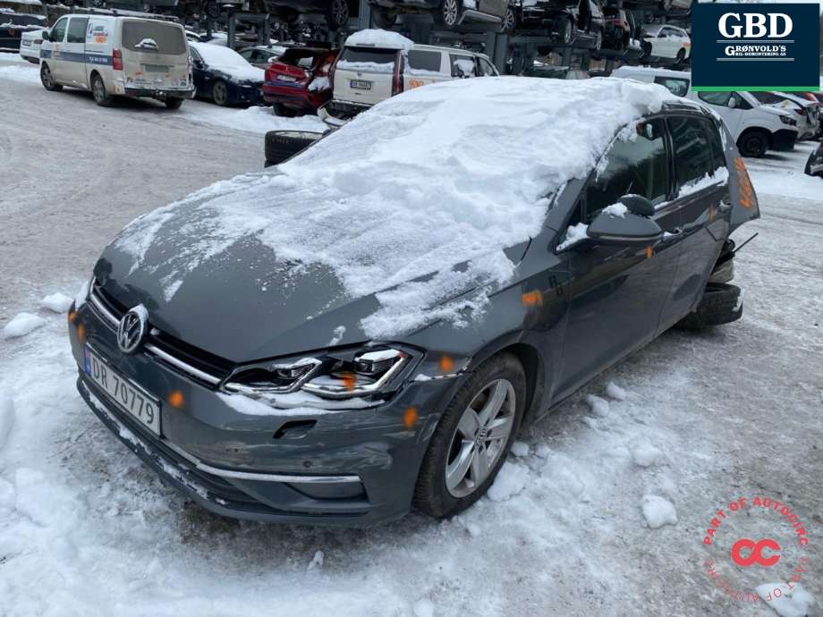 VW Golf VII 2017-2020 (Fase 2) , Motorkode: DADA, Girkassekode: TSM