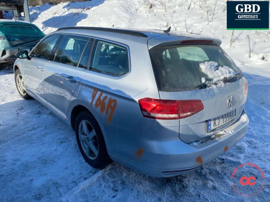 VW Passat 2015-2019 (Fase 1) (B8) (B8), Motorkode: DCXA, Girkassekode: PHG