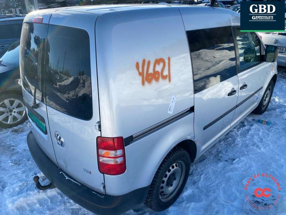 VW Caddy 2010-2015 (Type III, Fase 2) , Motorkode: CAYD, Girkassekode: LZY