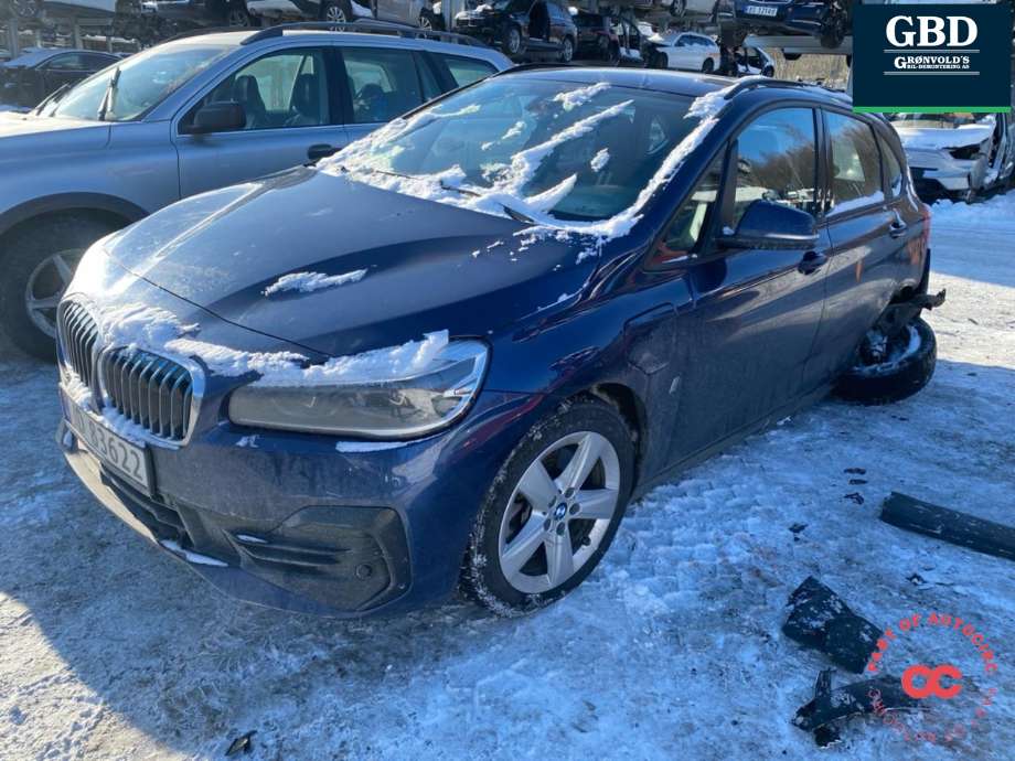 BMW 2-Serie, Active/Gran Tourer 2014-->> (F45/F46) (F45/F46), Motorkode: B38-A15A, Girkassekode: 24 00 8 743 341