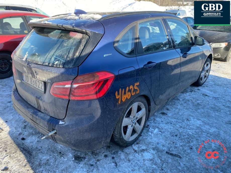 BMW 2-Serie, Active/Gran Tourer 2014-->> (F45/F46) (F45/F46), Motorkode: B38-A15A, Girkassekode: 24 00 8 743 341