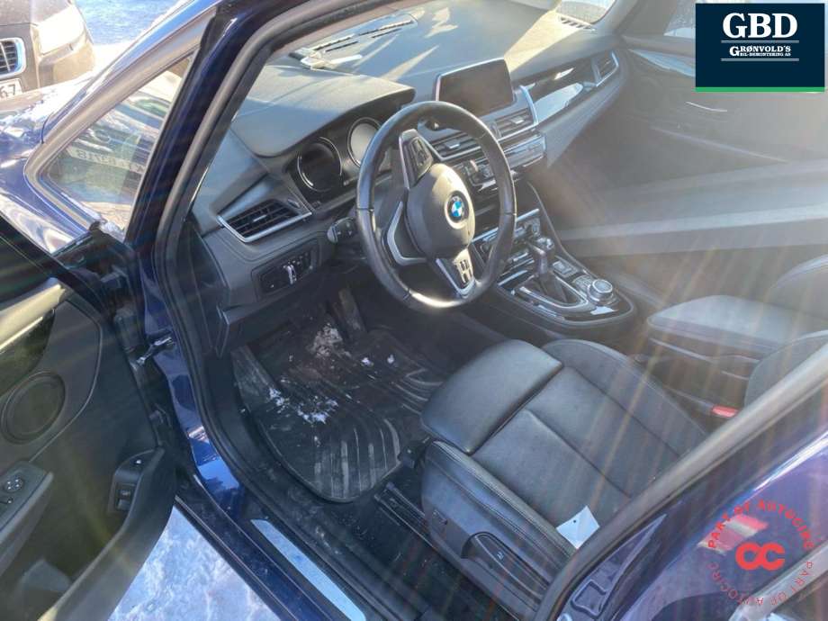 BMW 2-Serie, Active/Gran Tourer 2014-->> (F45/F46) (F45/F46), Motorkode: B38-A15A, Girkassekode: 24 00 8 743 341