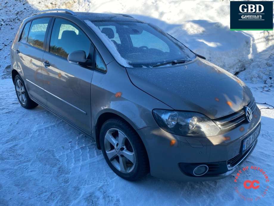 VW Golf, Plus/Cross 2009-2013 (Fase 2) , Motorkode: CAYC, Girkassekode: NTT